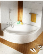 Vonia Ravak NewDay 150x150cm, balta