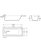 Vonia Roca Contesa 160x70cm