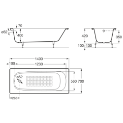 Vonia Roca Continental, su antislip
