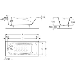 Vonia Roca Malibu, su antislip