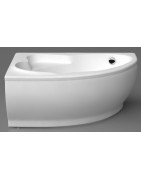 Vonia Vispool Lago 153x106cm, kampinė, dešinė