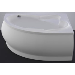 Vonia Vispool Lago 153x106cm, kampinė, kairė