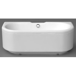 Vonia Vispool Londra 170x76 cm, asimetrinė