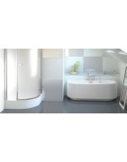 Vonia Vispool Londra 170x76 cm, asimetrinė