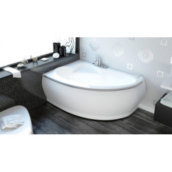 Vonia Vispool Marea 174x118cm, kampinė, kairė