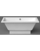 Vonia Vispool Nordica 160x75 cm, stačiakampė