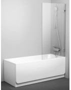 Vonios sienelė Ravak BVS1-80, su skaidriu stiklu