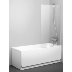 Vonios sienelė Ravak PVS1-80, su skaidriu stiklu