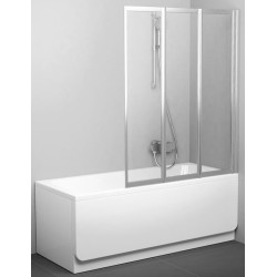 Sulankstoma vonios sienelė Ravak VS3-115, trijų dalių