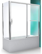 Šoninė sienelė Roth PXVB/750, brillant, skaidrus stiklas