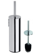 WC šepečio laikiklis Bemeta Omega, uždengiamas, juodas