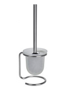 WC šepečio laikiklis Bemeta Omega, pastatomas, juodas