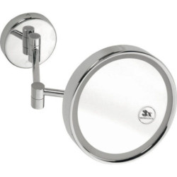 Kosmetinis veidrodis Bemeta, su apšvietimu, 290x200 mm