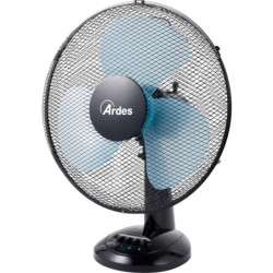 Ventiliatorius Ardes Easy Line, pastatomas, 40cm, juodas
