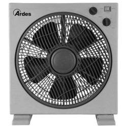 Ventiliatorius Ardes Box Floor, pastatomas, 30cm, baltas