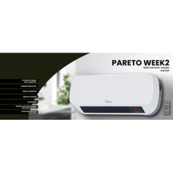 Sieninis oro šildytuvas Ardes Pareto WEEK2, 2000W