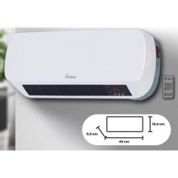 Sieninis oro šildytuvas Ardes Pareto WEEK2, 2000W