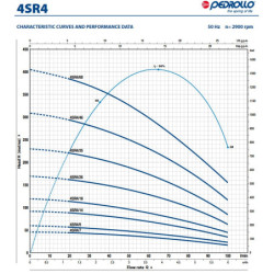 Giluminis vandens siurblys Pedrollo 4SR4m/14-R