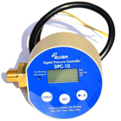Skaitmeninė slėgio relė Evak DPC-10 su išor. sriegiu, 0.1-10 bar
