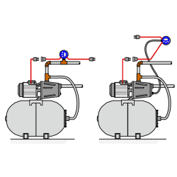 Skaitmeninė slėgio relė Evak DPC-10A su iš. sriegiu, 0.1-10 bar