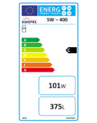 Netiesioginio šildymo vandens šildytuvas Kospel SW 400