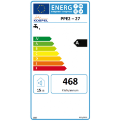 Momentinis boileris Kospel PPE2 electronic LCD 27kW