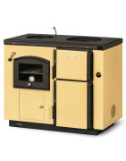 Kieto kuro katilas-viryklė Kalvis K-4AB, kairė