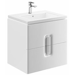 Spintelė praustuvui Geberit Kolo Twins, 60cm, balta