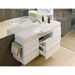 Spintelė praustuvui Laufen Palace New, 150cm, balta