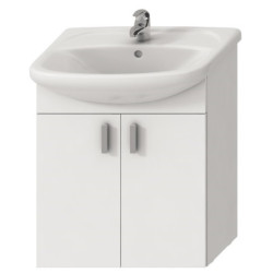 2 durelių spintelė Jika Lyra Plus, su 65cm praustuvu