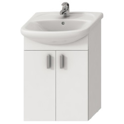 2 durelių spintelė Jika Lyra Plus, su 53cm praustuvu