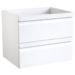 Spintelė Kamė Terra 60, baltos spalvos, blizgi