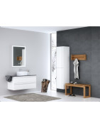 Spintelė Kamė Terra 100, baltos spalvos, blizgi