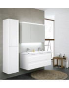 Spintelė Kamė Terra 120D, baltos spalvos, blizgi