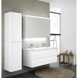 Spintelė Kamė Terra 120D, baltos spalvos, blizgi