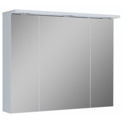 Spintelė Oristo Silver 90cm, su veidrodžiu, su LED apšvietimu