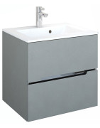 Praustuvo spintelė Oristo Opal 60cm, pilka