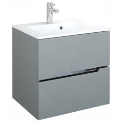 Praustuvo spintelė Oristo Opal 60cm, pilka