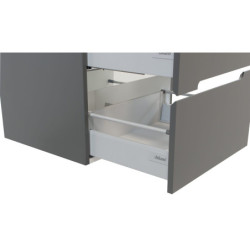 Praustuvo spintelė Oristo Opal 60cm, pilka