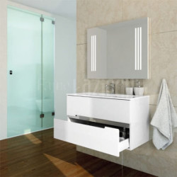 Praustuvo spintelė Oristo Opal 90cm, balta