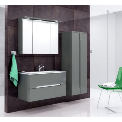 Praustuvo spintelė Oristo Opal 120cm, pilka