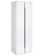 Ūkinė spintelė Oristo Silver 50cm, balta, dviguba