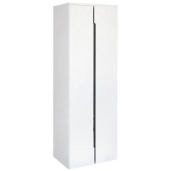 Ūkinė spintelė Oristo Silver 50cm, balta, dviguba