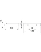 Stiklinė muilinė Keuco Edition 11