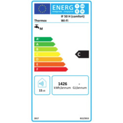 Elektrinis vandens šildytuvas Thermex ER 50H, pakabinamas