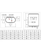 Elektrinis vandens šildytuvas Thermex IF 80 V COMFORT Wi-Fi, 67L