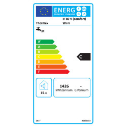 Elektrinis vandens šildytuvas Thermex IF 80 V COMFORT Wi-Fi, 67L