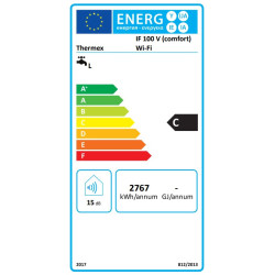Elektrinis vandens šildytuvas Thermex IF 100 V COMFORT Wi-Fi 84L