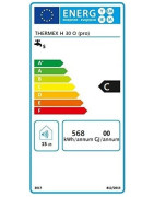 Vandens šildytuvas Thermex Hit 30-O Pro, 30L, virš plautuvės