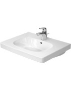 Praustuvas Duravit D-Code, 650x480mm, baldinis